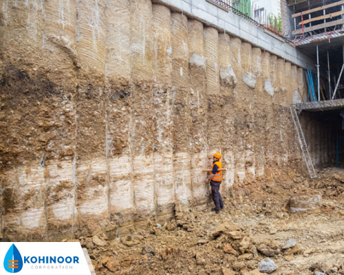 Retaining wall kohinoor corporation